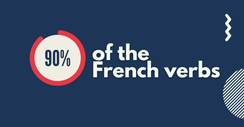 How to conjugate 90% of verbs in French